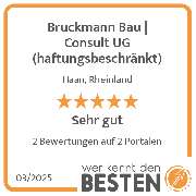 Bruckmann Bau | Consult UG (haftungsbeschränkt) - werkenntdenBESTEN.de Qualitätssiegel