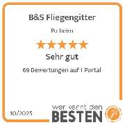 B&S Fliegengitter - werkenntdenBESTEN.de Qualitätssiegel