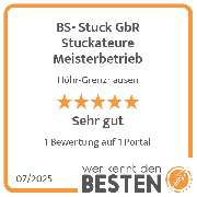 BS- Stuck GbR Stuckateure Meisterbetrieb - werkenntdenBESTEN.de Qualitätssiegel