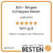 BSH - Bergen Schleppen Heben - werkenntdenBESTEN.de Qualitätssiegel