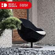 Büromöbel Plus - Golfballsessel made in Germany schwarz