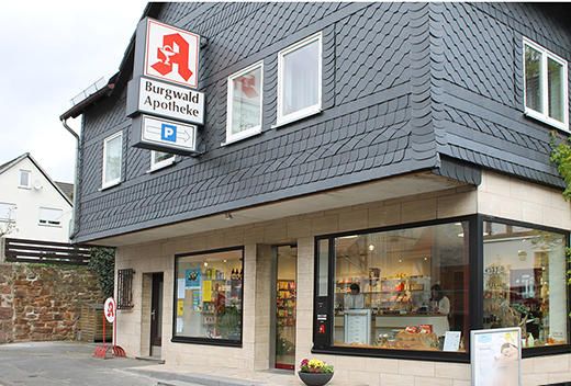 Burgwald Apotheke - Aussenansicht der Burgwald Apo …