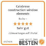 Calabrese construction window elements - werkenntdenBESTEN.de Qualitätssiegel