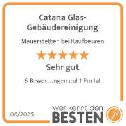 Catana Glas- Gebäudereinigung - werkenntdenBESTEN.de Qualitätssiegel