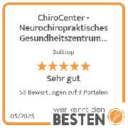 ChiroCenter - Neurochiropraktisches Gesundheitszentrum Boris Biebl - werkenntdenBESTEN.de Qualitätssiegel