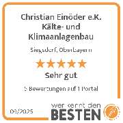 Christian Einöder e.K. Kälte- und Klimaanlagenbau - werkenntdenBESTEN.de Qualitätssiegel