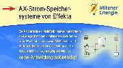 Christian Mitzner - AX-Strom-Speichersysteme von Effekta