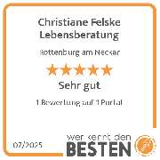 Christiane Felske Lebensberatung - werkenntdenBESTEN.de Qualitätssiegel