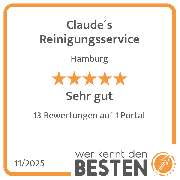 Claude´s Reinigungsservice - werkenntdenBESTEN.de Qualitätssiegel