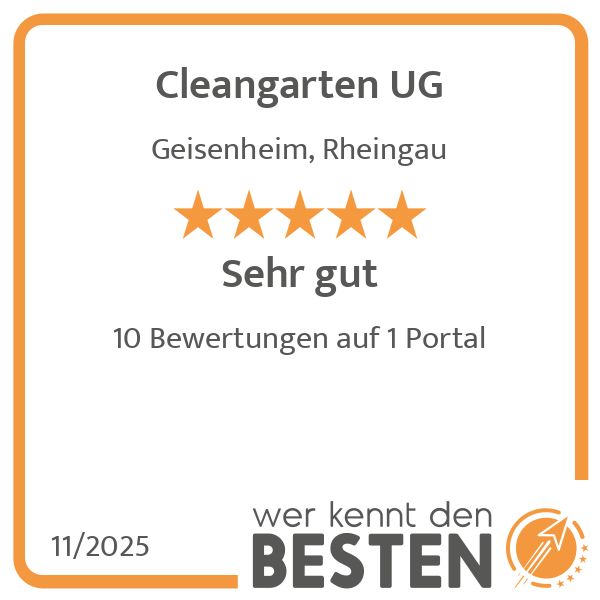 Cleangarten UG - werkenntdenBESTEN.de Qualitätssie …