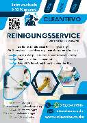 CLEANTEVO - Blue And Orange Modern Cleaning Service Flyer.png