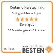 Codamo Heiztechnik - werkenntdenBESTEN.de Qualitätssiegel