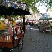 Das Coffee-Bike Stuttgart auf dem Cannstatter Wochenmarkt - Coffee-Bike Stuttgart - Mobile Coffee Bar GbR, Stuttgart