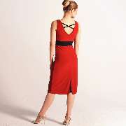 Coleccion Berlin Tangokleid rot