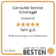 Computer Service Schmiegel - werkenntdenBESTEN.de Qualitätssiegel
