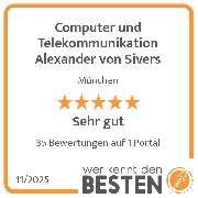 Computer und Telekommunikation Alexander von Sivers - werkenntdenBESTEN.de Qualitätssiegel