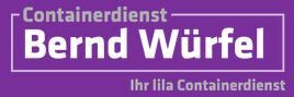 Containerdienst Bernd Würfel - Ihr Containerdienst …