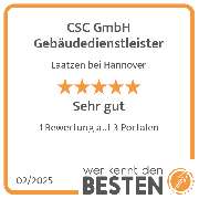 CSC GmbH Gebäudedienstleister - werkenntdenBESTEN.de Qualitätssiegel
