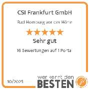 CSI Frankfurt GmbH - werkenntdenBESTEN.de Qualitätssiegel