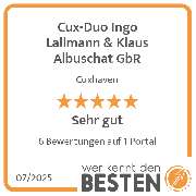 Cux-Duo Ingo Lallmann & Klaus Albuschat GbR - werkenntdenBESTEN.de Qualitätssiegel