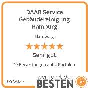 DAAB Service Gebäudereinigung Hamburg - werkenntdenBESTEN.de Qualitätssiegel