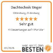 Dachtechnik Unger - werkenntdenBESTEN.de Qualitätssiegel