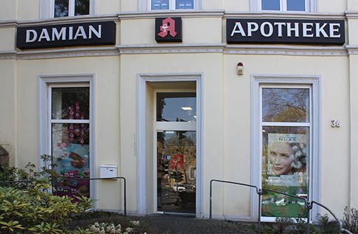 Damian-Apotheke - Aussenansicht der Damian-Apothek …