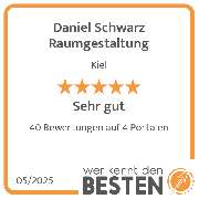 Daniel Schwarz Raumgestaltung - werkenntdenBESTEN.de Qualitätssiegel