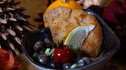 Das Blümchen | Restaurant Freiburg - Rosmarinschnitzel mit Steinchampignons