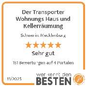 Der Transporter Wohnungs Haus  und Kellerräumung - werkenntdenBESTEN.de Qualitätssiegel