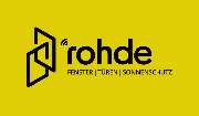 designenergie werbeagentur - Logodesign für Rohde Fensterbau in Dörentrup
