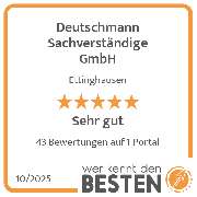 Deutschmann Sachverständige GmbH - werkenntdenBESTEN.de Qualitätssiegel