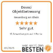 Deveci Objektbetreuung - werkenntdenBESTEN.de Qualitätssiegel