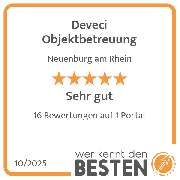 Deveci Objektbetreuung - werkenntdenBESTEN.de Qualitätssiegel