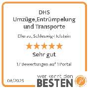 DHS Umzüge,Entrümpelung und Transporte - werkenntdenBESTEN.de Qualitätssiegel