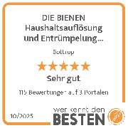 DIE BIENEN Haushaltsauflösung und Entrümpelung Bottrop - werkenntdenBESTEN.de Qualitätssiegel