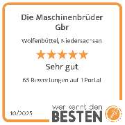 Die Maschinenbrüder Gbr - werkenntdenBESTEN.de Qualitätssiegel