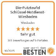 Die-Putzteufel Schlüssel-Notdienst-Wiesbaden - werkenntdenBESTEN.de Qualitätssiegel