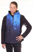 Outdoorjacke mit extravagantem Muster 