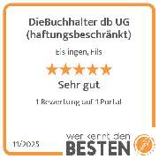 DieBuchhalter db UG (haftungsbeschränkt) - werkenntdenBESTEN.de Qualitätssiegel