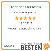 Diederich Elektronik - werkenntdenBESTEN.de Qualitätssiegel