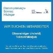 Dienst-Leistungs-Service Hilzinger - Glasreiniger (m/w/d) Teilzeit/Minijob