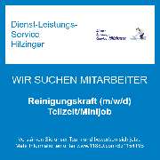 Dienst-Leistungs-Service Hilzinger - Reinigungskraft (m/w/d) Teilzeit/Minijob