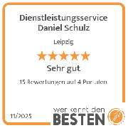 Dienstleistungsservice Daniel Schulz - werkenntdenBESTEN.de Qualitätssiegel