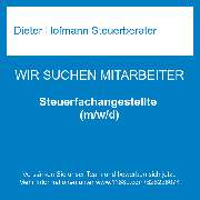 Dieter Hofmann Steuerberater - Steuerfachangestellte (m/w/d)