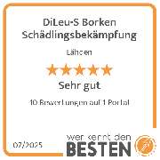 DiLeu-S Borken Schädlingsbekämpfung - werkenntdenBESTEN.de Qualitätssiegel