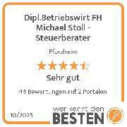 Dipl.Betriebswirt FH Michael Stoll - Steuerberater - werkenntdenBESTEN.de Qualitätssiegel