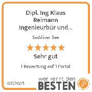 Dipl. Ing Klaus Reimann Ingenieurbür und Metallbau Handwerksbetrieb - werkenntdenBESTEN.de Qualitätssiegel