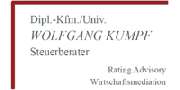 Dipl.-Kfm./Univ. Wolfgang Kumpf Steuerberater - LOGO