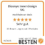 Dizenyo Innendesign UG - werkenntdenBESTEN.de Qualitätssiegel